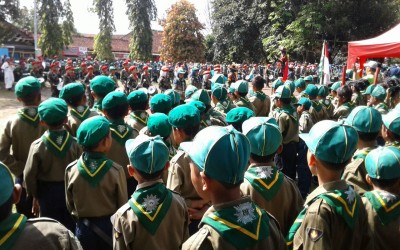 Antusiasme Siswa dalam Ceria Pandu Athfal Tahun 2017